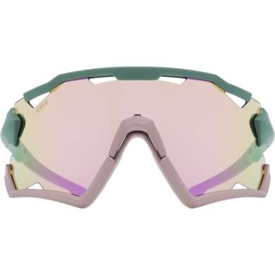 Okulary Sportstyle Uvex 228 szaro-różowe