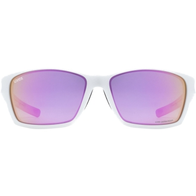 Okulary rowerowe Uvex Sportstyle 232 P biało-czarne