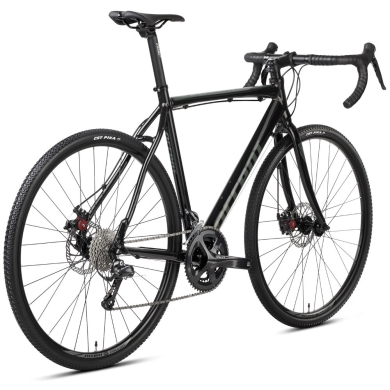 Rower gravel Accent Falcon czarno-grafitowy