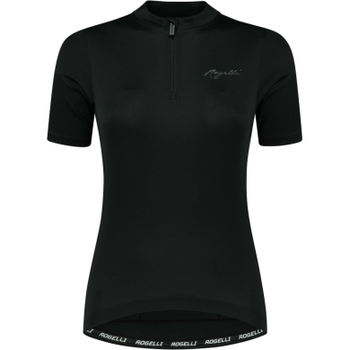 Koszulka rowerowa damska Rogelli Core czarna