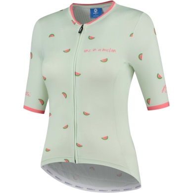 Koszulka rowerowa damska Rogelli Fruity zielona