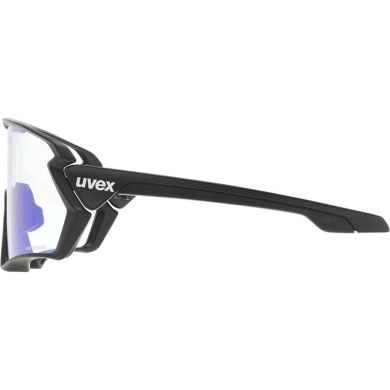 Okulary rowerowe Uvex Sportstyle 231 V Set czarno-niebieskie