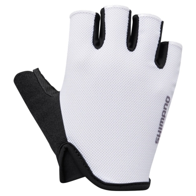 Rękawiczki Shimano Airway damskie biało czarne