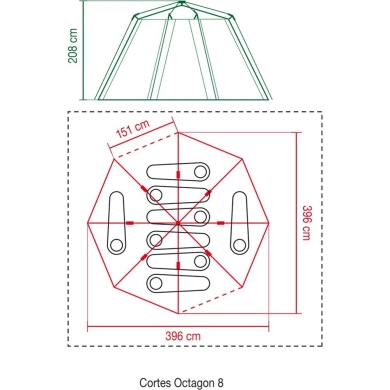 Namiot Coleman Cortes Octagon 8