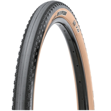 Opona Maxxis Receptor 700x40C 120tpi EXO TR Skinwall Gravel zwijana