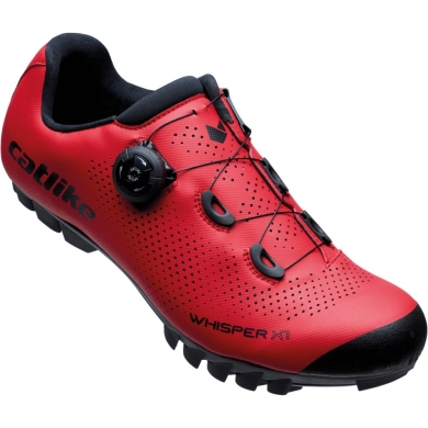 Buty MTB Catlike Whisper X1 czerwono-czarne