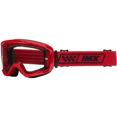 Gogle IMX Endurance Race czerwone szyba dark smoke