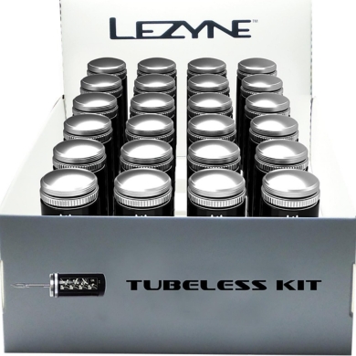 Zestaw naprawczy do opon Lezyne Tubeless Kit Box (24 sztuki)