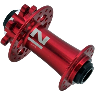 Piasta przednia Novatec NT-D791SB 15 mm czerwona
