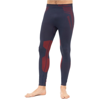 Spodnie termoaktywne Brubeck Dry niebiesko-czerwone