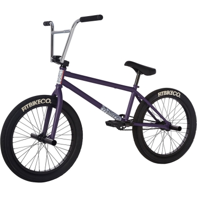 Rower BMX Fitbikeco. STR 20 fioletowy