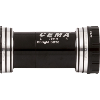 Suport rowerowy CEMA BBright42 Interlock Shimano 24mm ceramiczny czarn