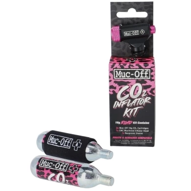 Pompka na naboje CO2 Muc-Off Road Inflator + 2 naboje