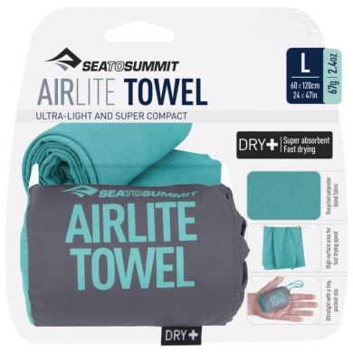 Ręcznik szybkoschnący Sea to Summit Airlite Towel Pacific Blue
