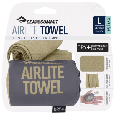 Ręcznik szybkoschnący Sea to Summit Airlite Towel Brown