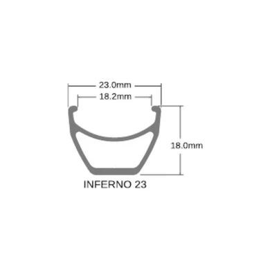 Obręcz Sun Ringle Inferno 23 27.5"