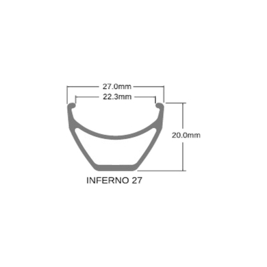 Obręcz Sun Ringle Inferno 27 26"