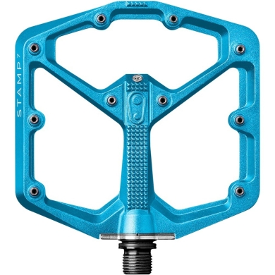 Pedały rowerowe Crank Brothers Stamp 7 Large niebieskie