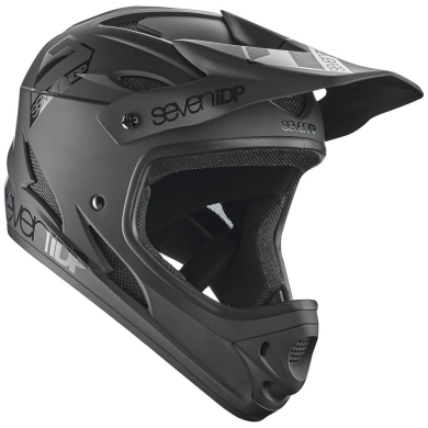 Kask rowerowy Fullface 7iDP M1 czarny