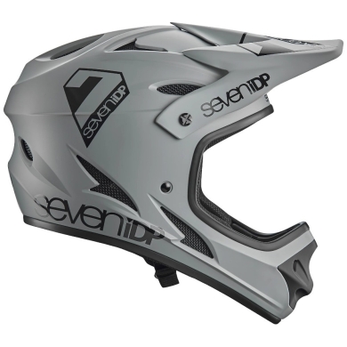 Kask rowerowy Fullface 7iDP M1 szary