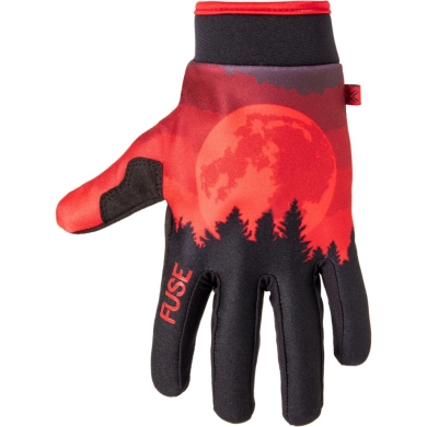 Rękawiczki rowerowe Fuse Protection Chroma MY2021 Czerwone