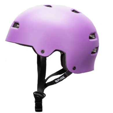 Kask rowerowy orzech Fuse Protection Alpha fioletowy