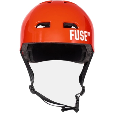 Kask rowerowy orzech Fuse Protection Alpha pomarańczowy