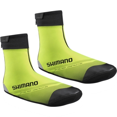 Ochraniacze na buty Shimano S1100X SoftShell żółto-czarne