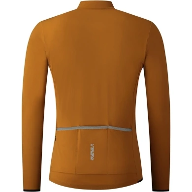 Bluza rowerowa Shimano Vertex Thermal brązowa