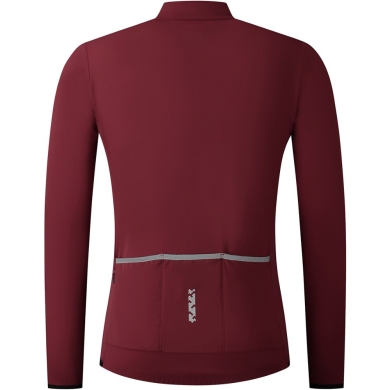 Bluza rowerowa Shimano Vertex Thermal bordowa