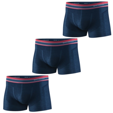 Zestaw bokserek męskich Brubeck Active Wool granatowe 3 szt