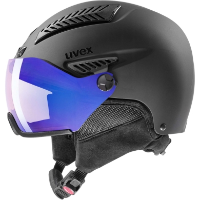 Kask narciarski Uvex HLMT 600 Visor Vario czarny