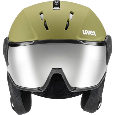 Kask narciarski Uvex Instinct Visor zielony