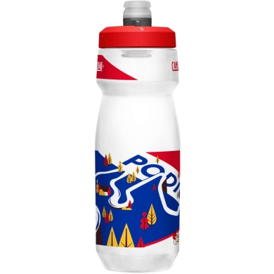 Bidon Camelbak Podium LE biało-niebieski