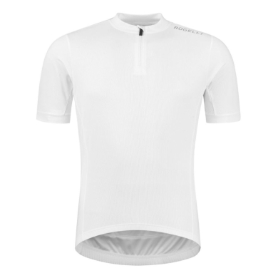 Koszulka rowerowa Rogelli Core biała