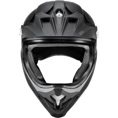 Kask rowerowy Fullface Uvex HLMT 10 Bike czarno-szary mat