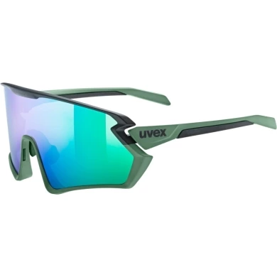 Okulary rowerowe Uvex Sportstyle 231 2.0 zielono-czarne