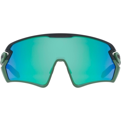 Okulary rowerowe Uvex Sportstyle 231 2.0 zielono-czarne