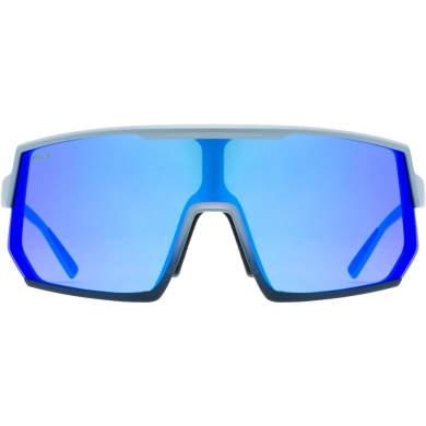 Okulary rowerowe Uvex Sportstyle 235 szaro-niebieskie