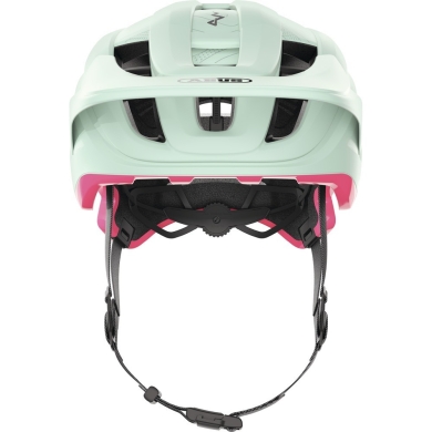 Kask rowerowy Abus CliffHanger MIPS miętowo-różowy