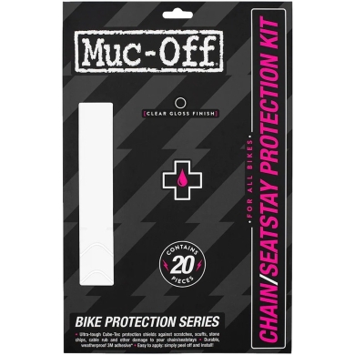 Folia ochronna do chainstay Muc-Off Chainstay Protection Kit przezroczysty połysk
