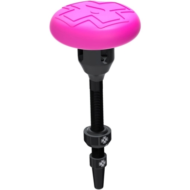 Uchwyty na lokalizator z wentylami Muc-Off Stealth Tubeless Tag Holder dla Apple AirTag