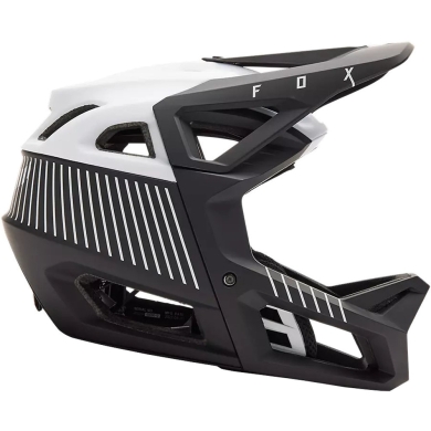 Kask rowerowy Fullface Fox Proframe RS Mash MIPS czarno-biały