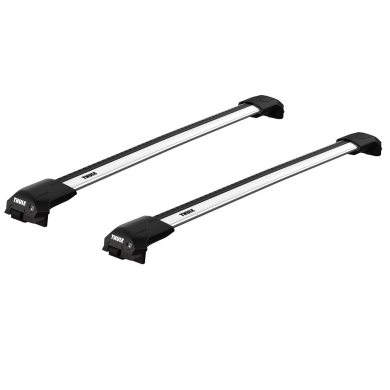 Bagażnik dachowy Thule Wingbar Edge Renault Clio 5-dr Estate 13-20 na relingi srebrny