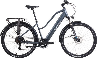 Rower elektryczny Barton Hybrid EV-350 grafitowy