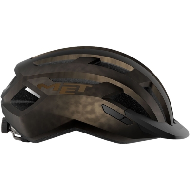 Kask rowerowy MET Allroad brązowy