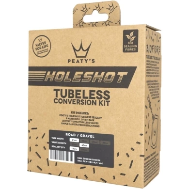 Zestaw do konwersji tubeless Peatys Szosa / Gravel