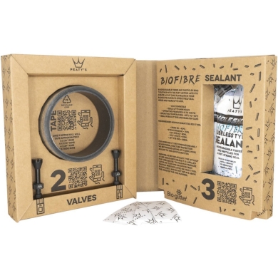 Zestaw do konwersji tubeless Peatys Szosa / Gravel