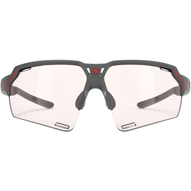 Okulary rowerowe Rudy Project Deltabeat ImpactX szaro-czerwone
