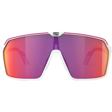 Okulary Rudy Project Spinshield White-Pink Fluo Multilaser Red